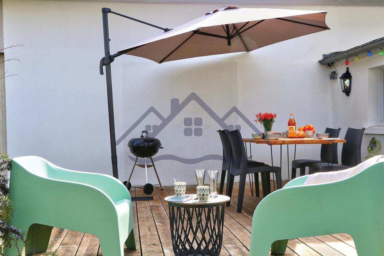 Kerbraz: Duplex Maison with Garden in Le Guilvinec Villa Exterior photo